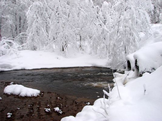сочетание воды и снега
Лена
